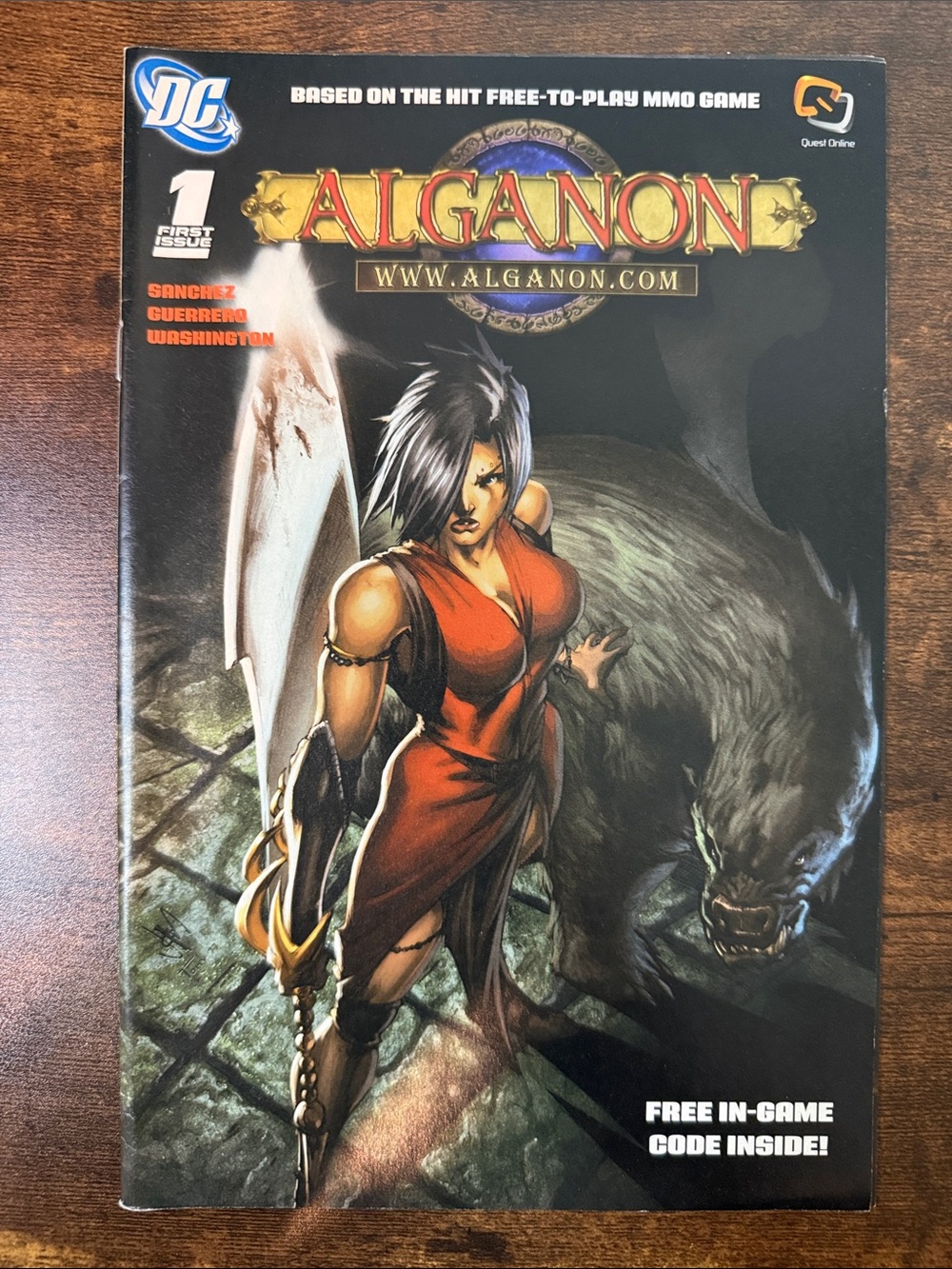 DC AlgAnon #1 Comic Book